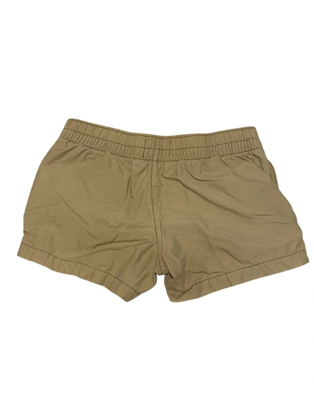 Old Navy Girls Khaki Pull On Shorts Elastic Waist Casual Everyday